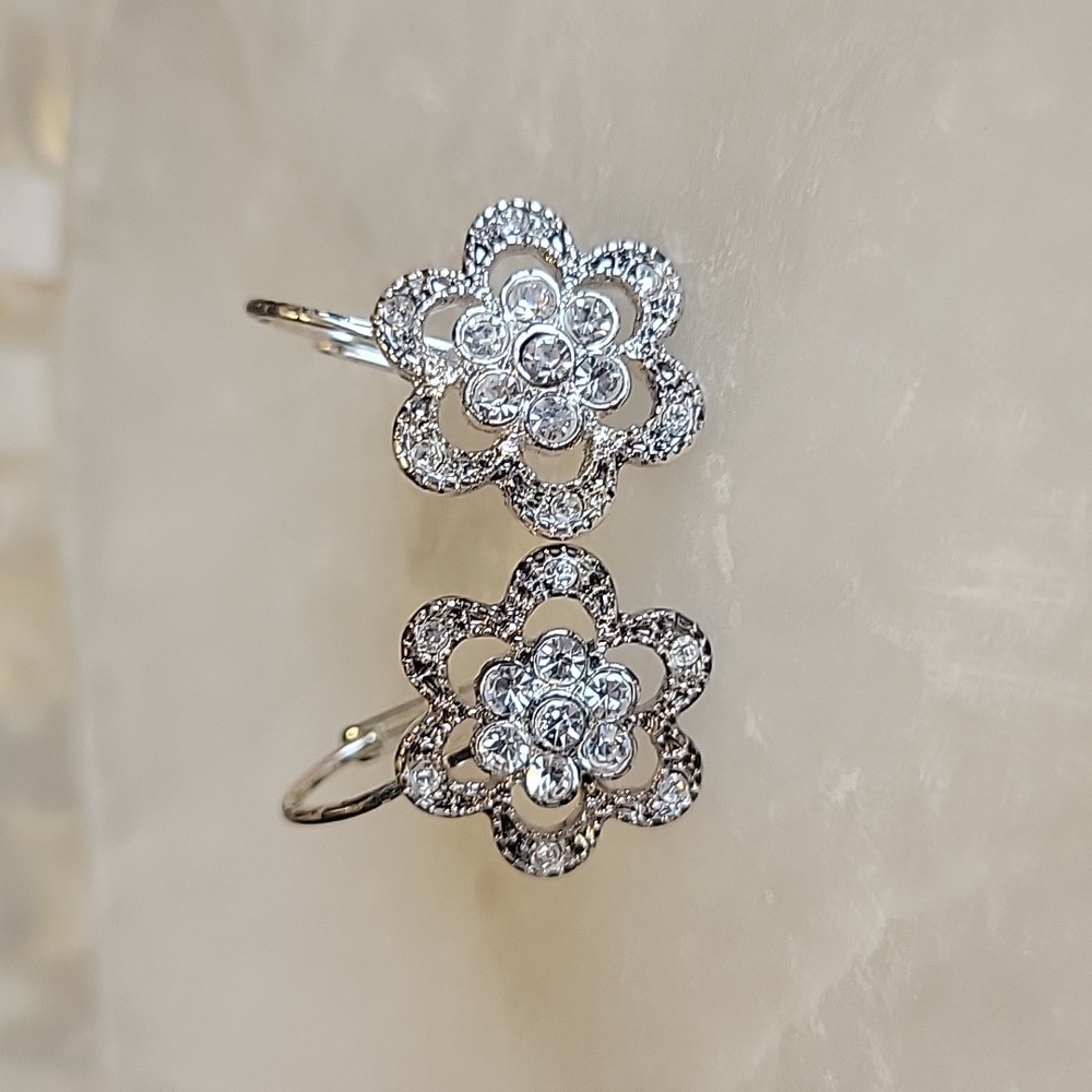 Betsey Johnson Floral Earrings